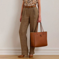 Bolso Tote Grande Cameryn de Piel Granulada  RALPH LAUREN BAGS