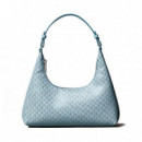 Bolso de Hombro con Logo Monograma en Todo el Artículo  CALVIN KLEIN JEANS