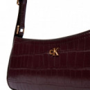 Bolso de Hombro Pequeño con Efecto Cocodrilo  CALVIN KLEIN JEANS