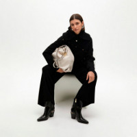 Bolso Shopper Efecto Piel con Logo Lc Ovalado  LOLA CASADEMUNT