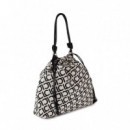 Bolso Shopper Tejido Jaquard Lc Flocado  LOLA CASADEMUNT