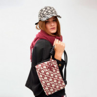 Bandolera Tejido Jacquard Lc Flocado  LOLA CASADEMUNT