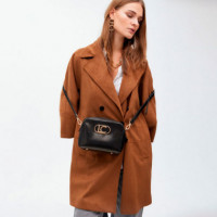 Bandolera Efecto Piel Serpiente L  LOLA CASADEMUNT