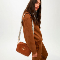 Bandolera Monograma Rombos  LOLA CASADEMUNT