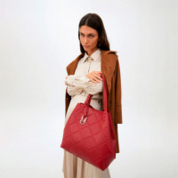Bolso Shopper Monograma Rombos con Logo  LOLA CASADEMUNT