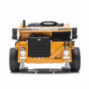 Coche Bateria Cater Marron-amarillo