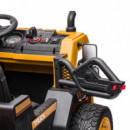 Coche Bateria Cater Marron-amarillo