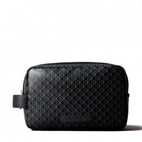 Neceser de Viaje con Cremallera con Logo Monograma en Todo el Artículo  CALVIN KLEIN JEANS