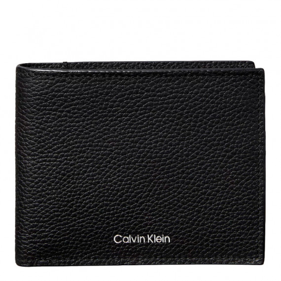 Billetera Plegada con Logo Grabado  CALVIN KLEIN JEANS