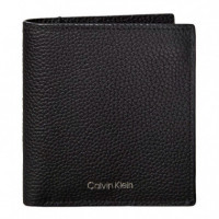 Billetera Plegada Slim con Logo Grabado  CALVIN KLEIN JEANS