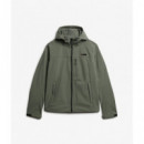 Chaqueta Trekker Soft Shell con Capucha de SUPERDRY
