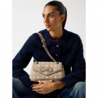 Bolso Al Hombro Silia con Logotipo 4G Peony de GUESS