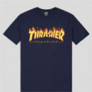 Camiseta THRASHER Flame Logo