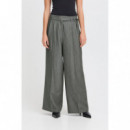 Pantalones ICHI Filano Dark Grey