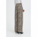 Pantalones ICHI Kate Print Graphic Animal