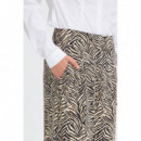 Pantalones ICHI Kate Print Graphic Animal