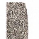 Pantalones ICHI Kate Print Graphic Animal
