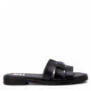 XTI Sandalias Negras 143867-NEGRO