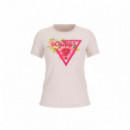 GUESS Camiseta Blanca W5GI10 J1314-G012