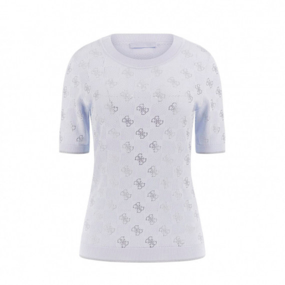 GUESS Camiseta Celeste W5GR20 Z3D60-A719