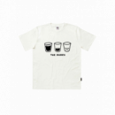 Camisetas Hombre Camiseta THE DUDES Oh No More Off White
