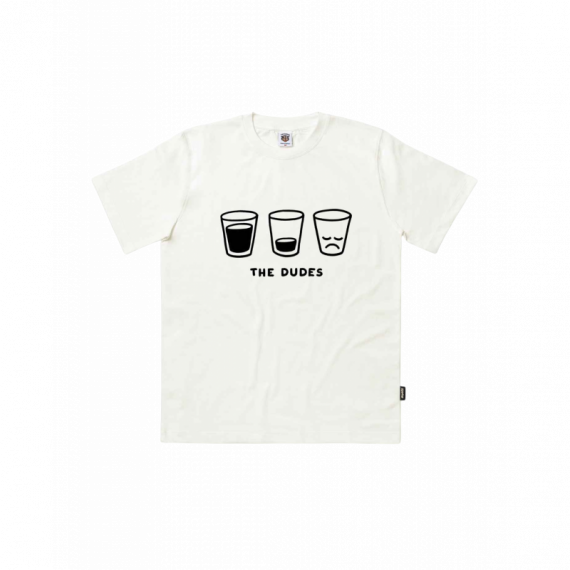 Camisetas Hombre Camiseta THE DUDES Oh No More Off White
