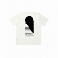 Camisetas Hombre Camiseta THE DUDES Mind Your Mind Off White