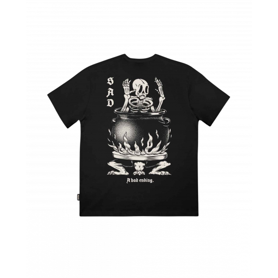 Camisetas Hombre Camiseta THE DUDES Sad Black