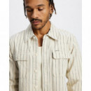 DEUS - VACAY STRIPE DENIM - SHIRT