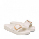 Sandalias Madrid Hebilla Eggshell BIRKENSTOCK