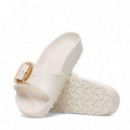 Sandalias Madrid Hebilla Eggshell BIRKENSTOCK