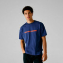 Camiseta Espalda Estampada Fit Loose  RED BULL RACING