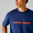 Camiseta Espalda Estampada Fit Loose  RED BULL RACING