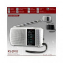 SAMI RS-2910 Radio Am-fm,entrada Auricular, Pilas Plata