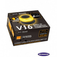 BALIZA SEÑALIZACION LUMINOSA V16 GEOLOCALIZACION