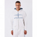 Sudadera con Capucha y Cremallera Vintage de PROJECT X PARIS