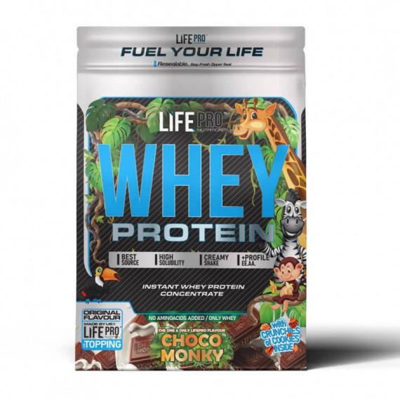 LIFE PRO Whey Protein 1 Kg | Choco Monky
