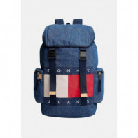 Tjm Archive Denim Backpack Denim  TOMMY HILFIGER