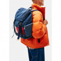 Tjm Archive Denim Backpack Denim  TOMMY HILFIGER