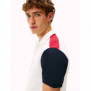 Rwb Blocking Reg Polo Ecru  TOMMY HILFIGER