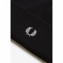 Gorros y Gorras Gorro Beanie FRED PERRY Negro