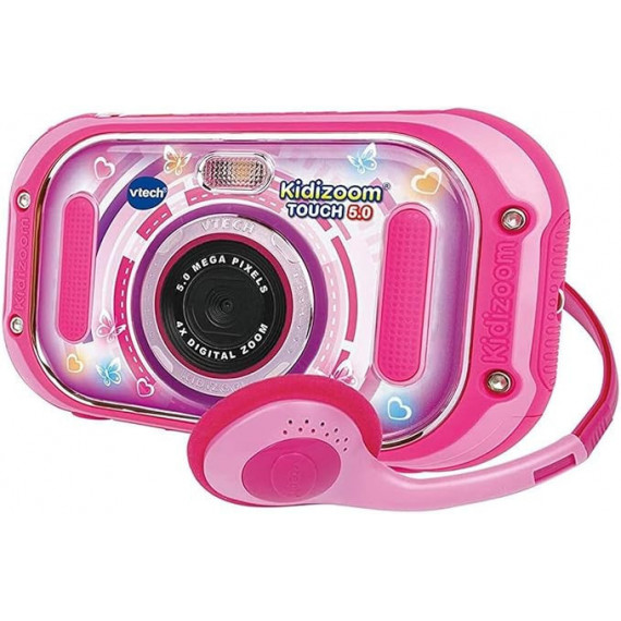 Camara Digital Kidizoom Touch 5MP Rosa Pantalla Tactil  VTECH