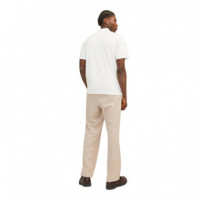 12251180CLOUD Dancer Polos JACK AND JONES Hombre Jprccrodney Ss Polo Noos
