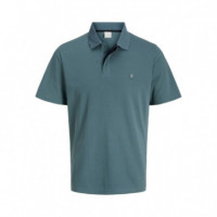 12251180GOBLIN Blue Polos JACK AND JONES Hombre Jprccrodney Ss Polo Noos