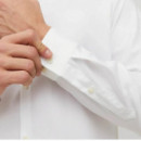 12227385WHITE Camisas JACK AND JONES Hombre Jprblaparker Shirt L/s Noos