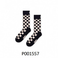 P001557 Calcetines HAPPY SOCKS Hombre Dizzy Check Sock