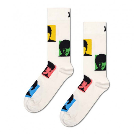 BEA01-1300 Calcetines HAPPY SOCKS Hombre Beatles Silhouettes Sock