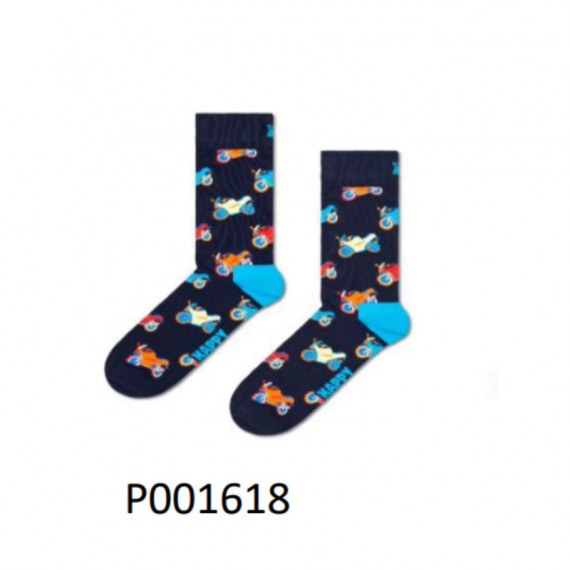 P001618 Calcetines HAPPY SOCKS Hombre Motorbike Sock