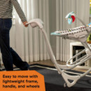 Columpio y Balancín Musical 4 en 1 con Piano Kick To It BABY EINSTEIN