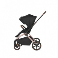 Dúo Kara Negro con Chasis Cromado Kikkaboo  KIKKA BOO